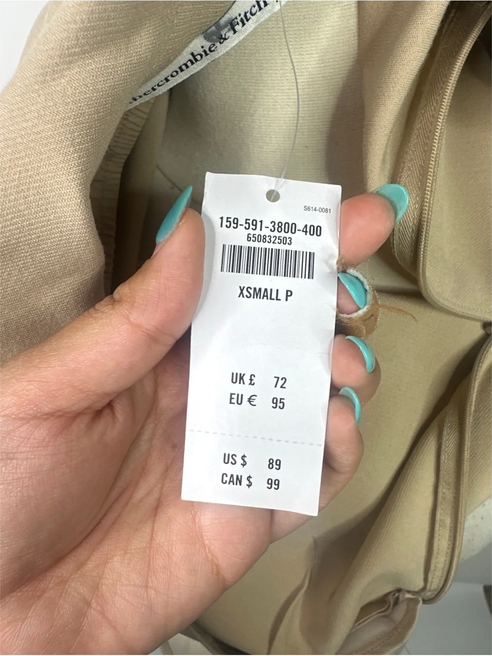 Abercrombie & Fitch Cutout Blazer Long Sleeve Mini Dress